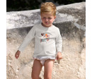LÄSSIG Swim Diaper checkerboard stone/sea salt 13-18 mo.size 86