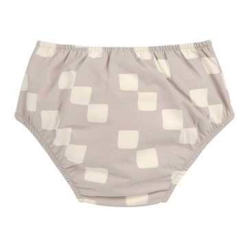 LÄSSIG Swim Diaper checkerboard stone/sea salt 19-24 mo. size 92