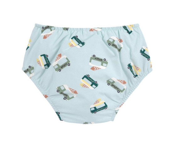 LÄSSIG Swim Diaper ice cream truck illus. blue 13-18mo. size 86
