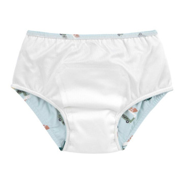 LÄSSIG Swim Diaper ice cream truck illus. blue 13-18mo. size 86