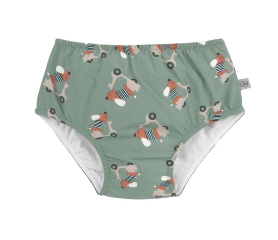 LÄSSIG Swim Diaper scooter/dog green 19-24 mo. size 92