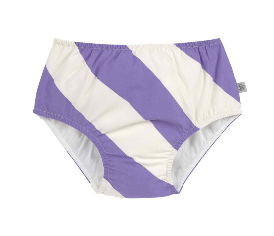 LÄSSIG Swim Diaper stripes purple/sea salt 13-18 mo. size 86