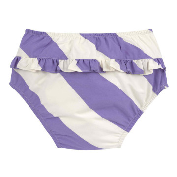 LÄSSIG Swim Diaper stripes purple/sea salt 19-24 mo. size 92
