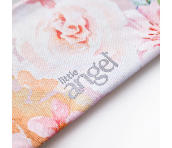 Legíny - sv.růžová květy