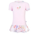Tunika tenká Outlast® - růžová baby/sv.růžová květy