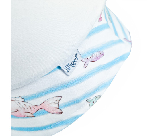 Klobouk tenký Outlast® - bílá/velryba