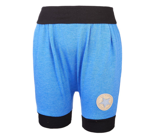 Šortky tenké harémky Outlast® - modrý melír