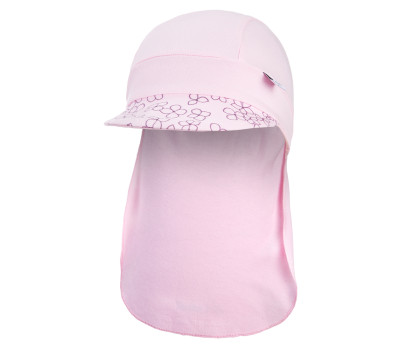 Kšiltovka tenká pirát Outlast® - růžová baby/růžová baby kytičky