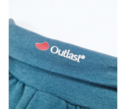 Tepláky smyk Outlast® - tm.smaragd