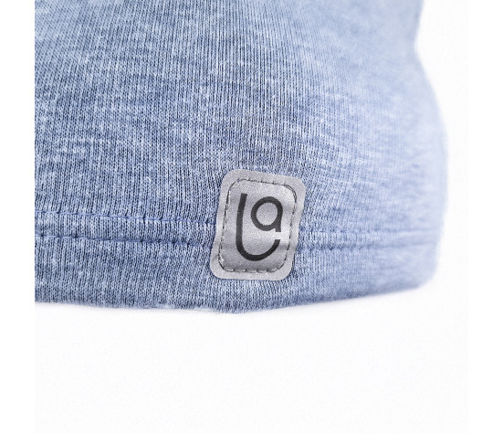 Čepice hřejivá - modrý melír