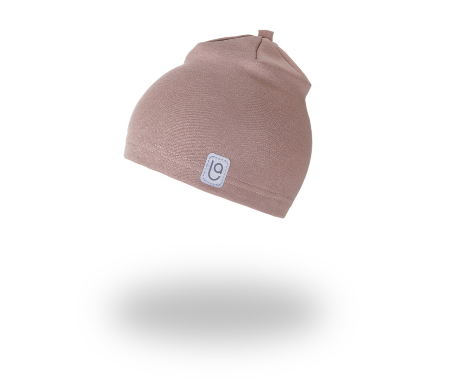 Čepice hřejivá - hnědá