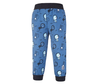 Tepláky - denim lvíčci