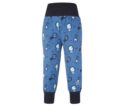 Tepláky - denim lvíčci