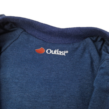 Kabátek podšitý manšestr Outlast® - tm.modrá