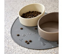Dog Feeding Mat Loua light grey