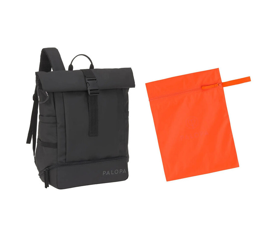 PALOPA Rolltop Backpack Yoska black