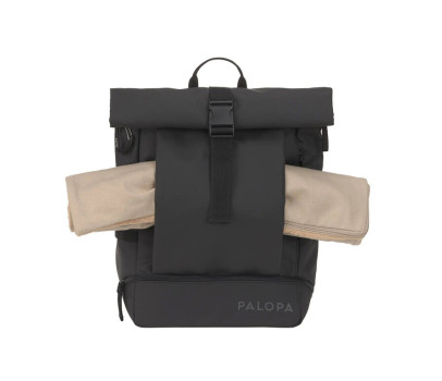 PALOPA Rolltop Backpack Yoska black