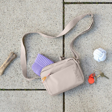 PALOPA Square Bag Noka taupe