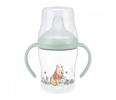 Kojenecká láhev NUK Perfect Match na učení DISNEY Medvídek Pú Winnie 150 ml