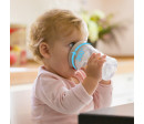 Dětský hrníček Magic NUK Cup Mickey Mouse (8+ m.) NUK 360° 230 ml, Béžová