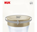 Dětský hrníček Magic NUK Cup Mickey Mouse (8+ m.) NUK 360° 230 ml, Béžová
