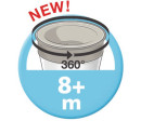 Dětský hrníček Magic NUK Cup Mickey Mouse (8+ m.) NUK 360° 230 ml, Béžová