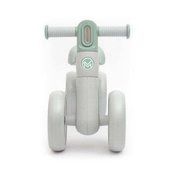 Dětské odrážedlo s LED světlem Milly Mally FLIXY mint, Zelená