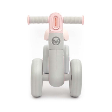 Dětské odrážedlo s LED světlem Milly Mally FLIXY pink, Růžová