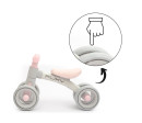 Dětské odrážedlo s LED světlem Milly Mally FLIXY pink, Růžová
