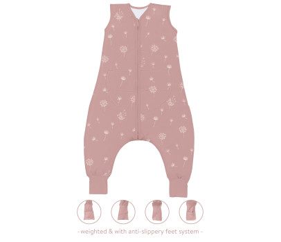 Fillikid Dětský overal na spaní dandelion pink vel. 92