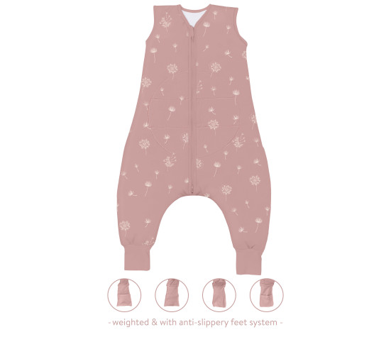 Fillikid Dětský overal na spaní dandelion pink vel. 92