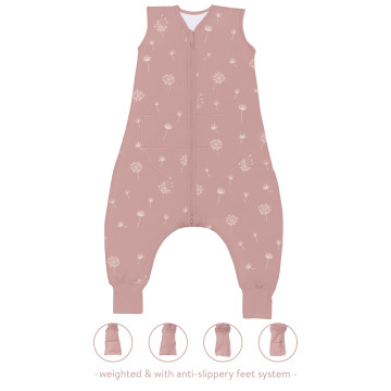 Fillikid Dětský overal na spaní dandelion pink vel. 92