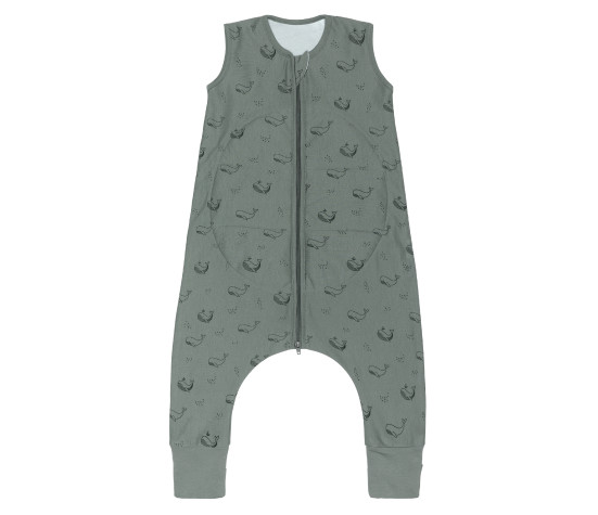 Fillikid Dětský overal na spaní whale green vel. 104