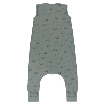 Fillikid Dětský overal na spaní whale green vel. 80