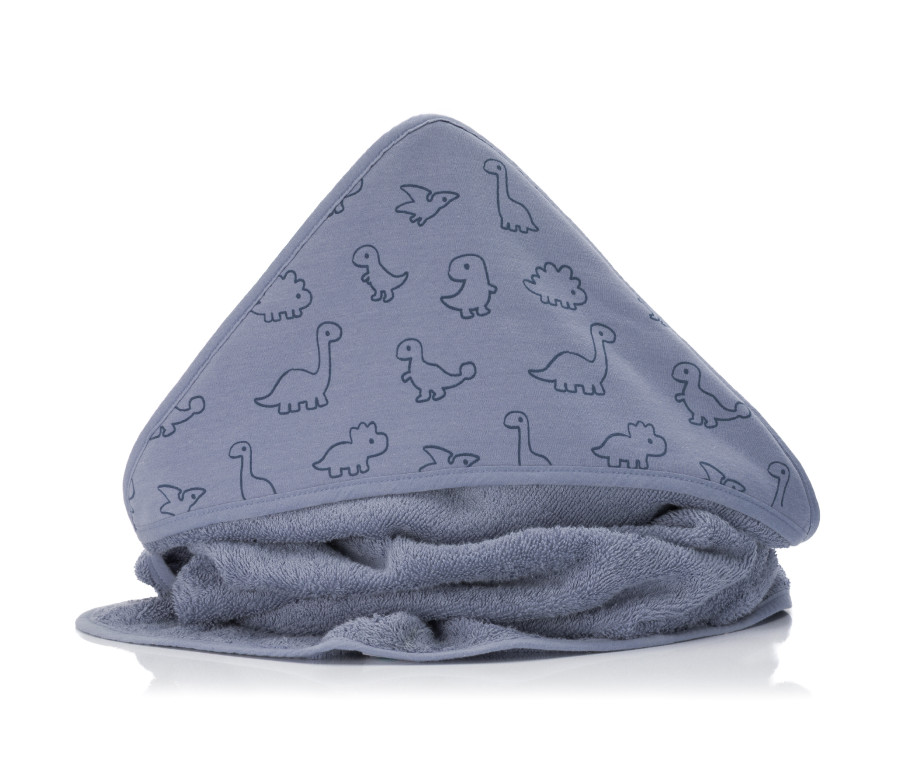 Fillikid Osuška s kapucí dino blue 75x75 cm Fillikid Osuška s kapucí dino blue 75x75 cm