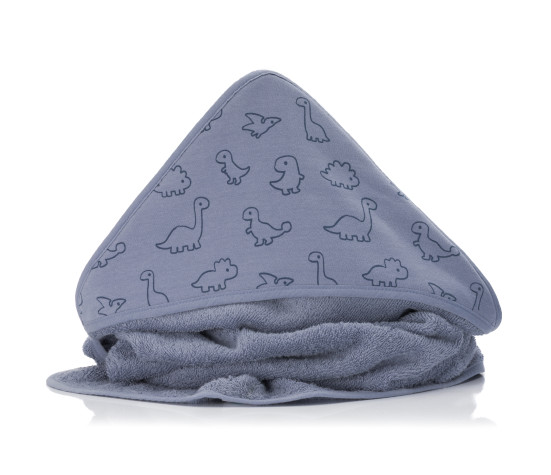 Fillikid Osuška s kapucí dino blue 75x75 cm
