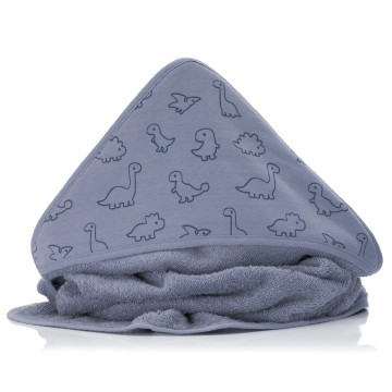 Fillikid Osuška s kapucí dino blue 75x75 cm