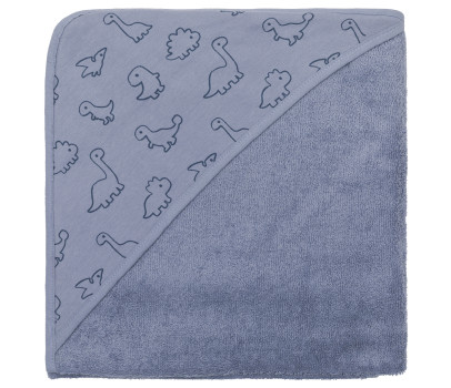 Fillikid Osuška s kapucí dino blue 75x75 cm