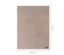 Fillikid Pletená dětská deka Cosy taupe Fillikid Pletená dětská deka Cosy taupe