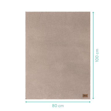 Fillikid Pletená dětská deka Cosy taupe