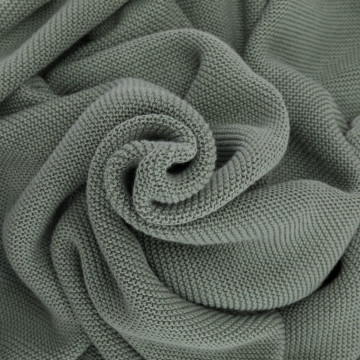 Fillikid Pletená dětská deka Cosy green