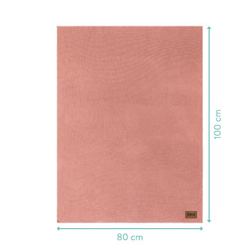 Fillikid Pletená dětská deka Cosy rose