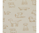 Fillikid Mantinel válec do postýlky Jersey dog beige 190 cm Fillikid Mantinel válec do postýlky Jersey dog beige 190 cm