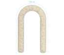 Fillikid Mantinel válec do postýlky Jersey dog beige 190 cm Fillikid Mantinel válec do postýlky Jersey dog beige 190 cm
