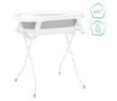Fillikid Skládací dětská vanička grey-white + stojan na vaničku