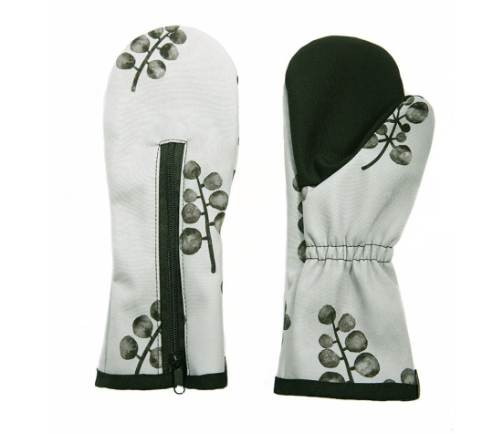 Dětské rukavice Soft Grey Blooms