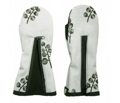Dětské rukavice Soft Grey Blooms