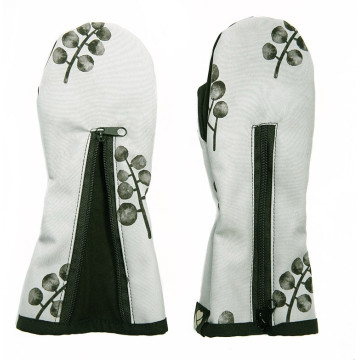 Dětské rukavice Soft Grey Blooms