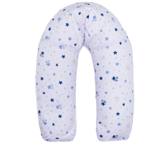 Fillikid Kojící polštář stars white/blue 190 cm
