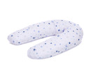 Fillikid Kojící polštář stars white/blue 190 cm Fillikid Kojící polštář stars white/blue 190 cm